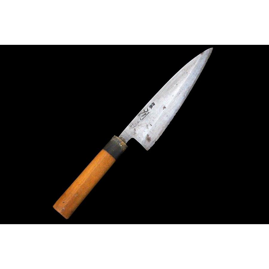 並品｜有次 出刃包丁 霞 七寸 特製 朴柄 KN02-A9375-2L1A 
