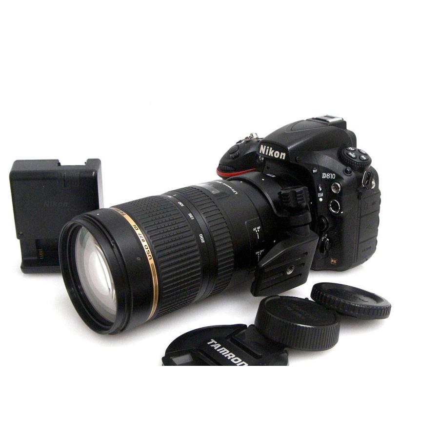 ニコンD ジャンク品｜ニコン D810 ボディ+タムロン A009付属（外れない