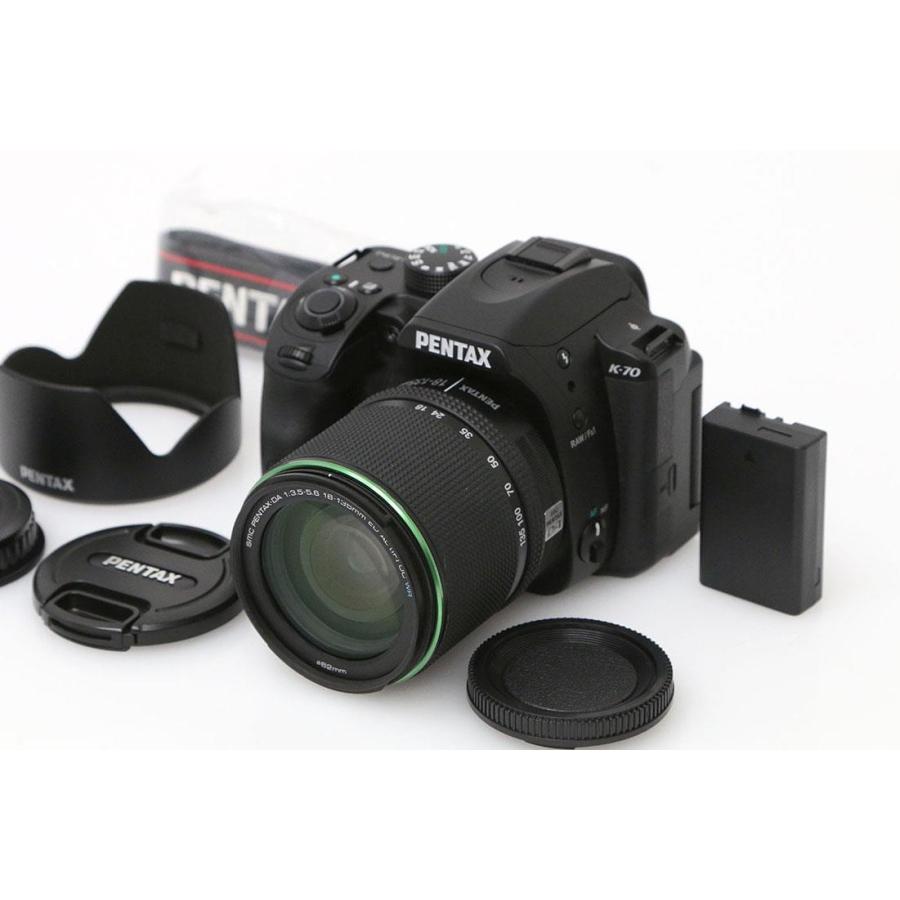 美品｜ペンタックス PENTAX K-70 18-135WRキット ブラック CA01-C295 
