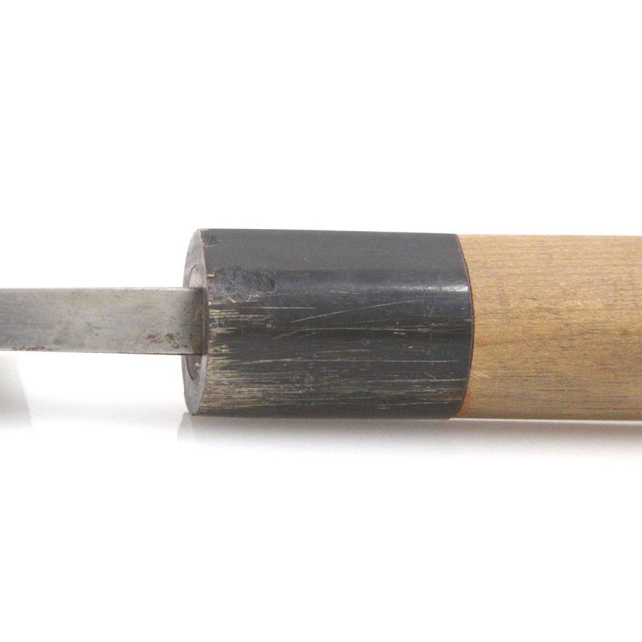 美品|築地正本 出刃包丁 霞 七寸半 朴柄 白鞘付 KN02-A9407 美品|築地正本 出刃包丁 霞 七寸半 朴柄 白鞘付 KN02-A9407