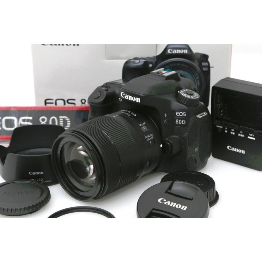 訳有品｜キヤノン EOS 80D EF-S18-135 IS USM レンズキット CA01-T1517 