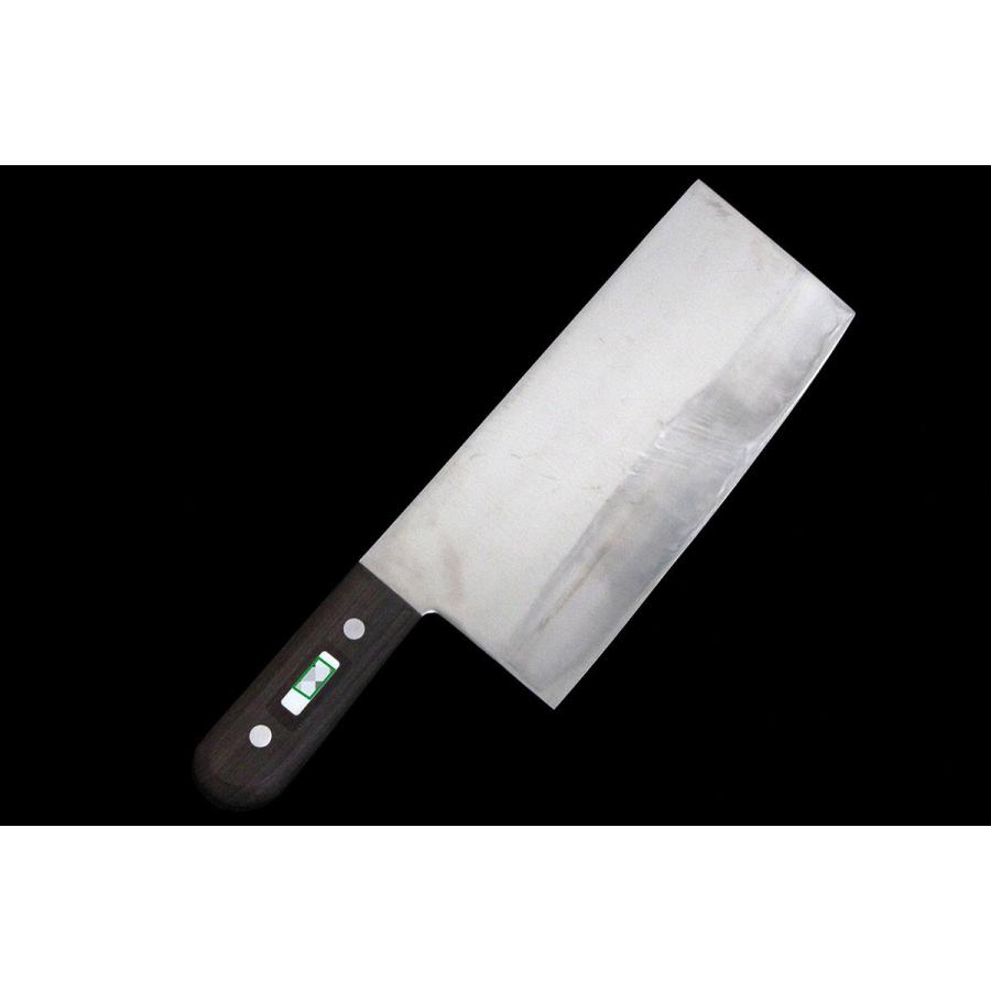 美品｜日本武 中華包丁 210mm INOX ツバ無しハンドル KN02-A9450-2L1A