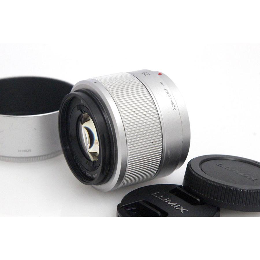 【土日発送可】美品 LUMIX G 25mm F1.7 ASPH【安心返金保証】 LUMIX Gシリーズ 【全額返金保証】並品｜パナソニック G 25mm F1.7