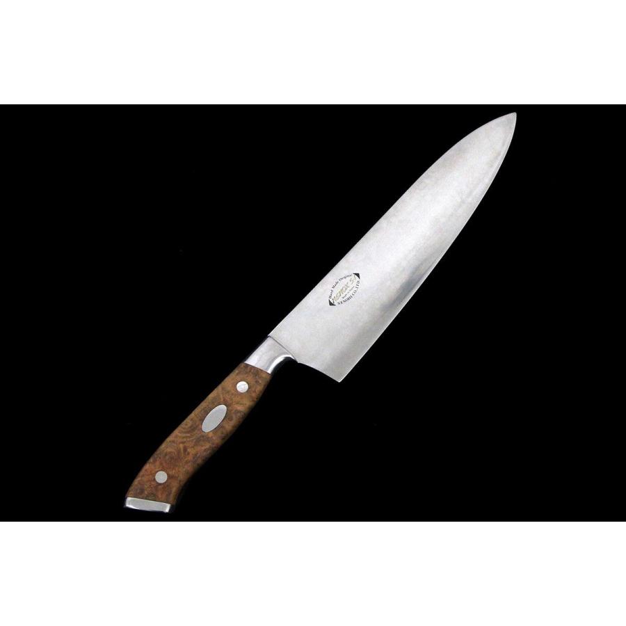 極美品|子の日 洋出刃包丁 240mm NENOX 花梨瘤ハンドル KN02 極美品|子の日 洋出刃包丁 240mm NENOX 花梨瘤ハンドル KN02