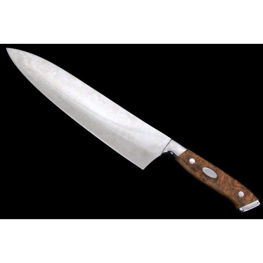 極美品|子の日 洋出刃包丁 240mm NENOX 花梨瘤ハンドル KN02 極美品|子の日 洋出刃包丁 240mm NENOX 花梨瘤ハンドル KN02