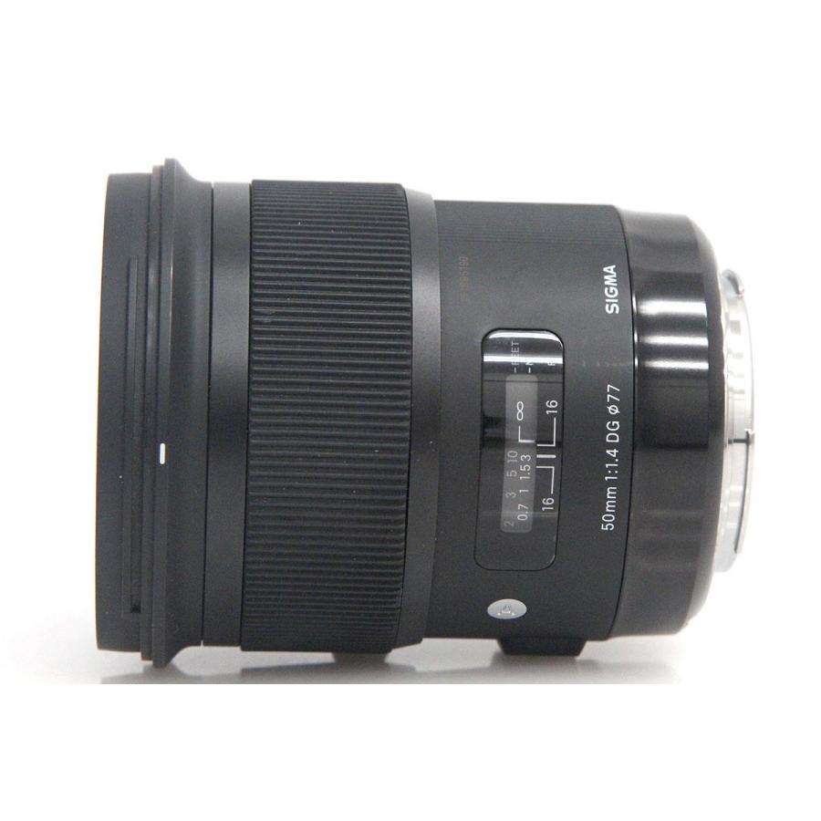 美品｜シグマ 50mm F1.4 DG HSM キヤノンEFマウント用 CA01-A9585-2R5B 