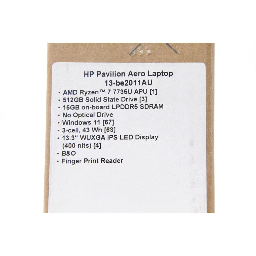 日本HP 未使用品|HP Pavilion Aero 13 (型番:7P6H1PA-AABY 日本HP 未使用品|HP Pavilion Aero 13 (型番:7P6H1PA-AABY