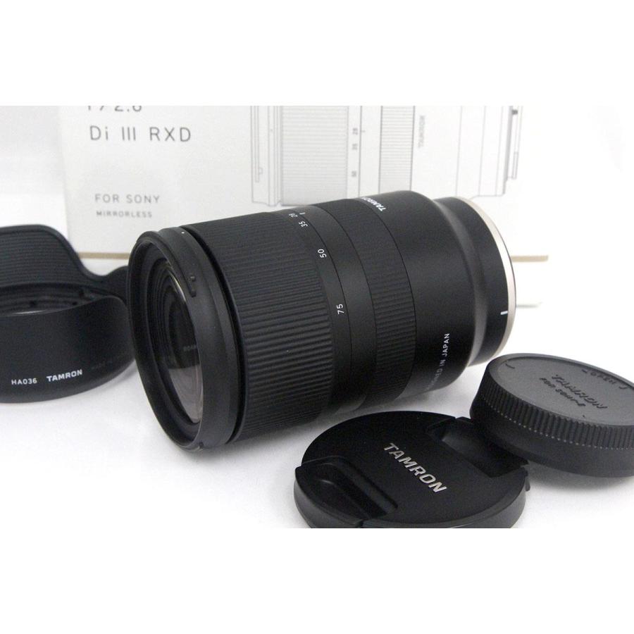 美品｜タムロン 28-75mm F/2.8 Di III RXD (Model A036) ソニーE 