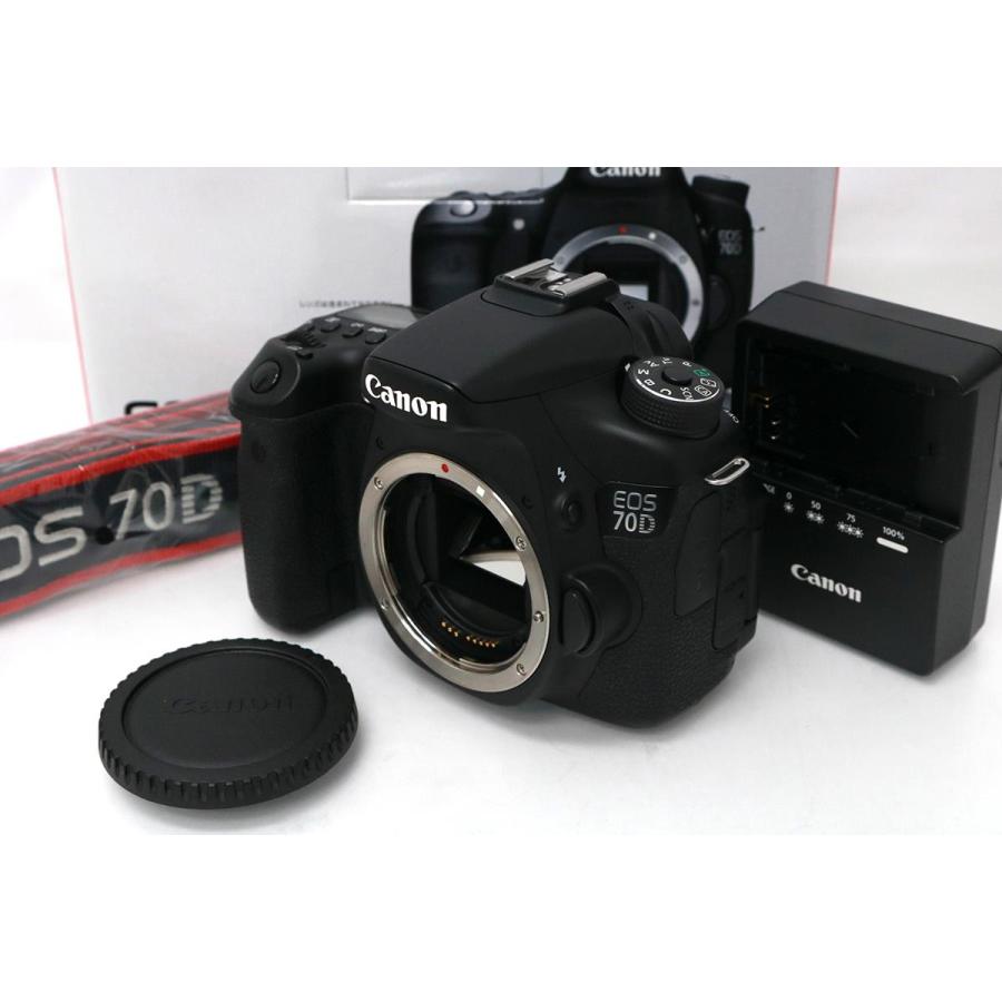 Canon EOS 70D 本体 元箱・付属品付 Canon EOS 70D 本体＋レンズ2本付き！元箱あります