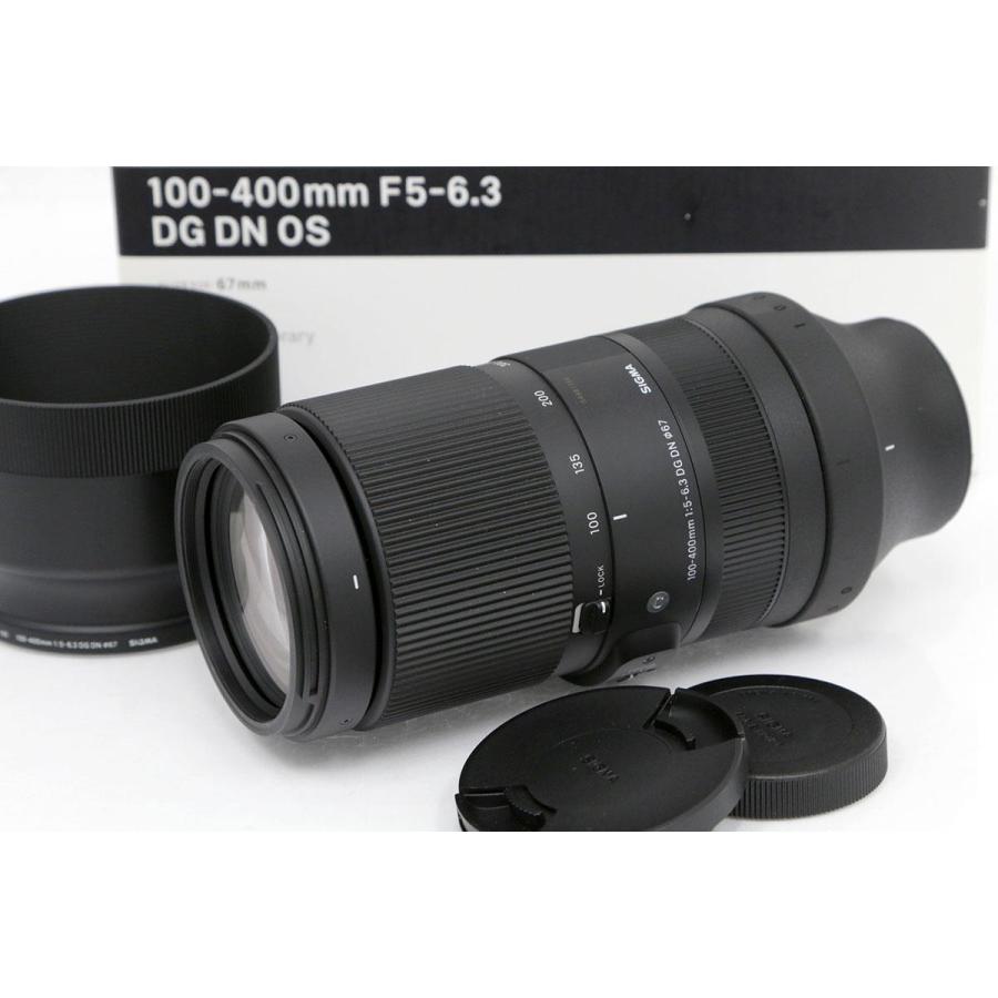 美品｜シグマ 100-400mm F5-6.3 DG DN OS ソニーEマウント用 CA01-C445 