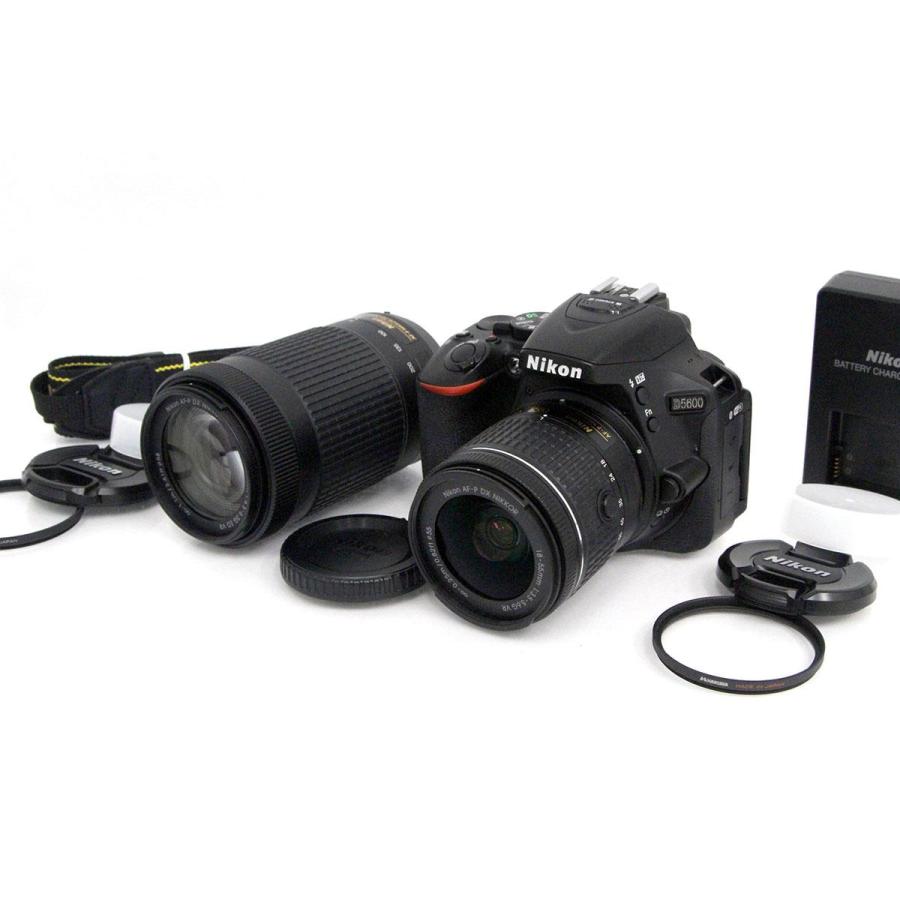 美品Nikon D5600 ダブルズームセット ショット数1600枚‼️