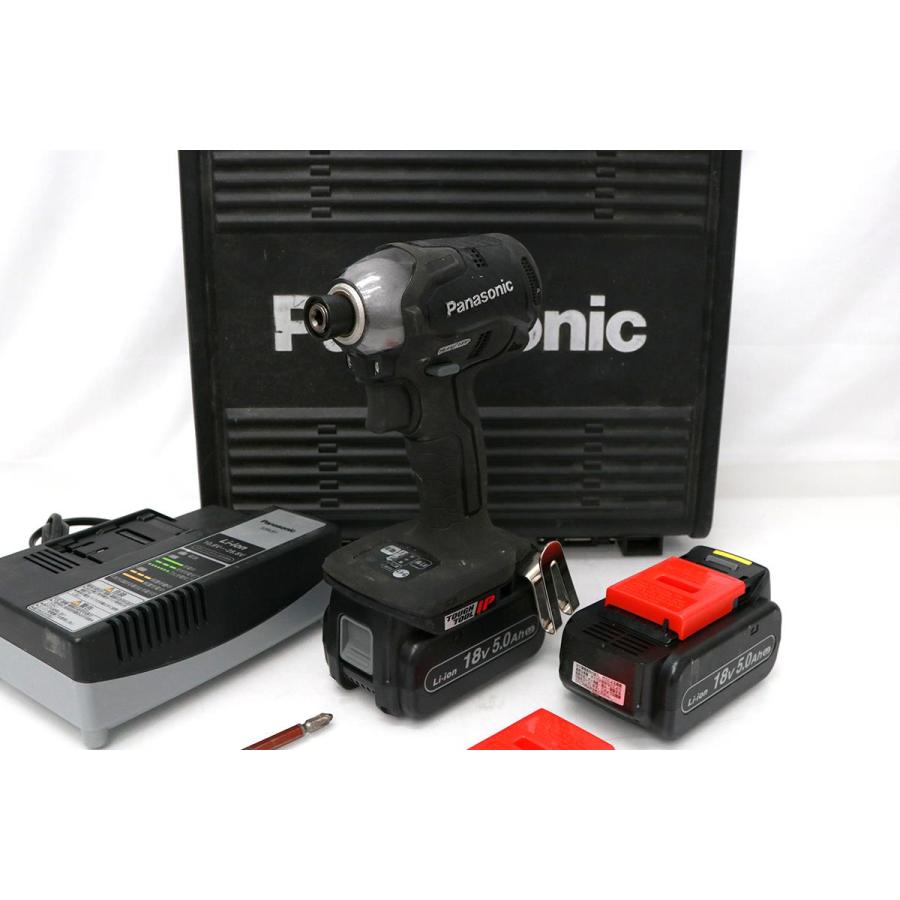 美品｜パナソニック EZ76A1LJ2G-B [黒] 充電インパクトドライバー TL04  