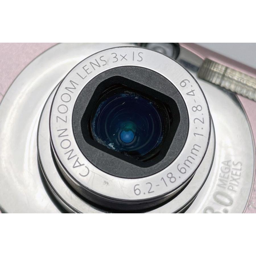 IXY 【全額返金保証】並品｜キヤノン DIGITAL 20 IS ピンク CA01