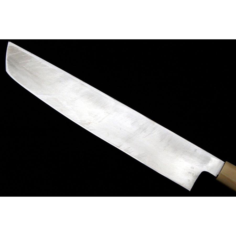並品｜堺一文字忠國 鱧切包丁 本焼 九寸 朴柄 名入 KN02-A10300-2L1C
