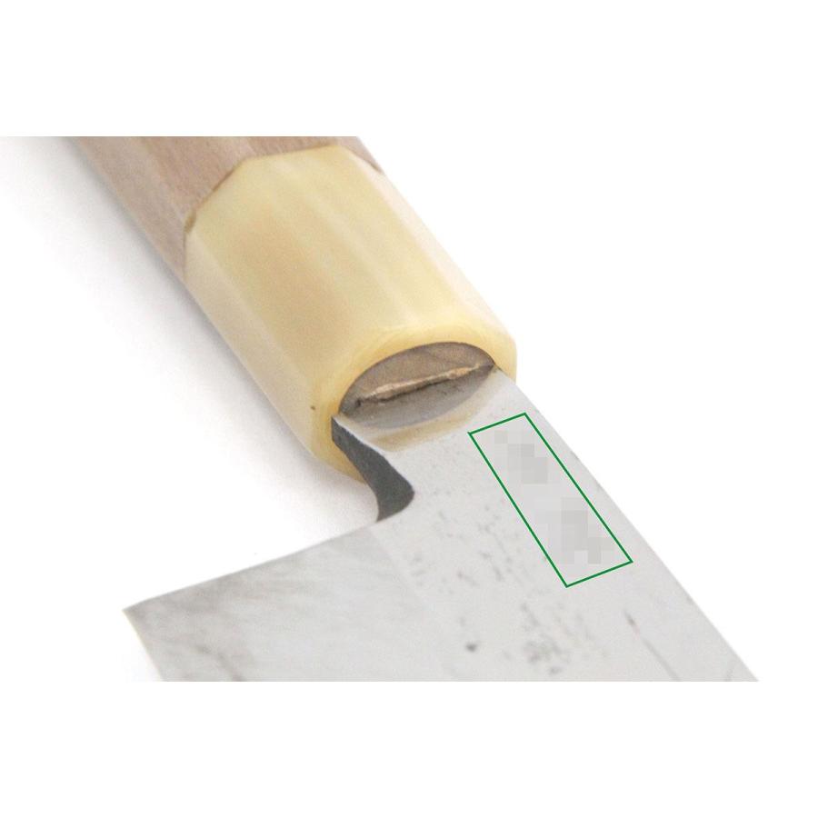 並品｜堺一文字忠國 鱧切包丁 本焼 九寸 朴柄 名入 KN02-A10300-2L1C