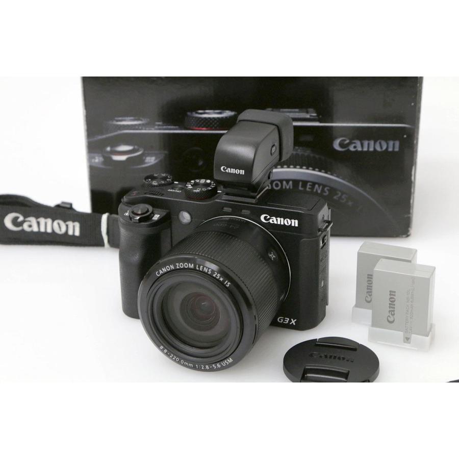 PowerShot Gシリーズ 【全額返金保証】美品｜キヤノン G3 X EVF KIT 