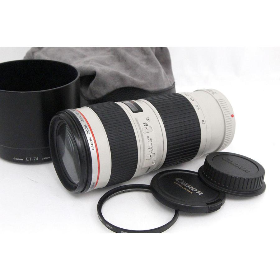 並品】Canon EF 70-200mm F4 L USM フード付き