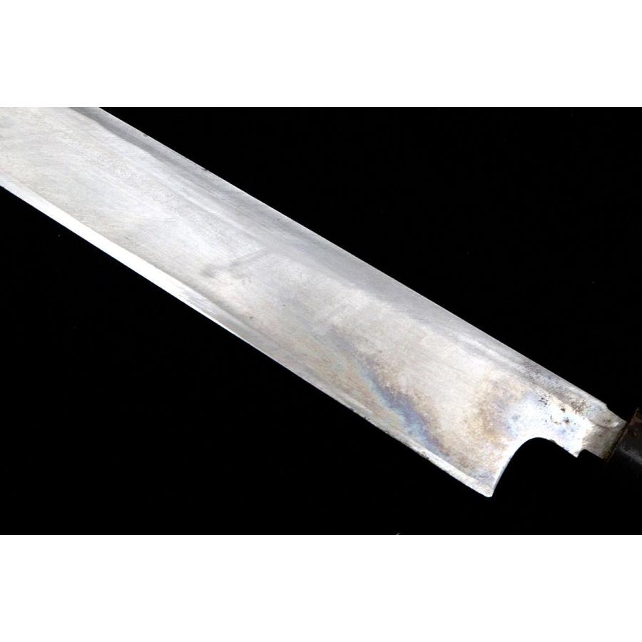 並品｜正花 柳刃包丁 本焼 尺一 朴柄 白鞘付 KN02-A10289-2L3B