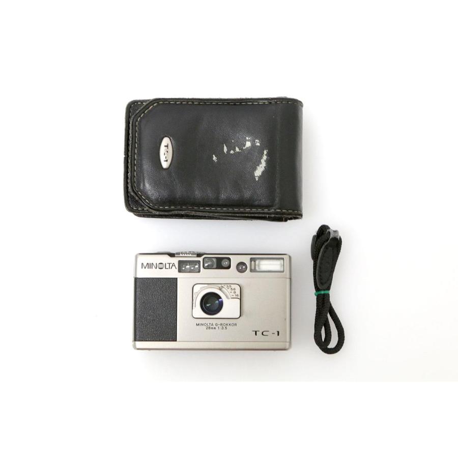 価格交渉可。ミノルタのフィルムカメラ＋TAMRONのレンズ二本セット ミノルタ TC-1｜買取価格上昇。T2と双璧をなす高級コンパクト | イシイ