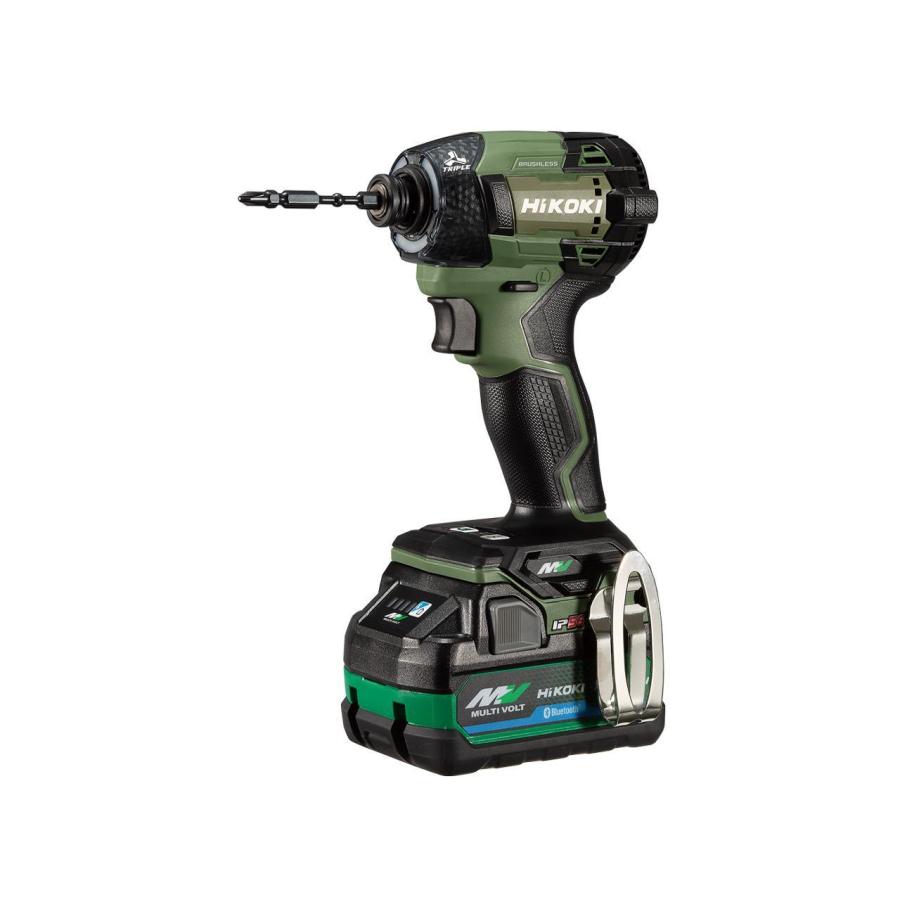 最終価格　新品未使用 HiKOKI インパクト36V　フォレストグリーン　純正バッテリー2個WH36DD(2XHGSZ) マルチボルト HiKOKI WH36DD(2XHGSZ) フォレストグリーン 36V