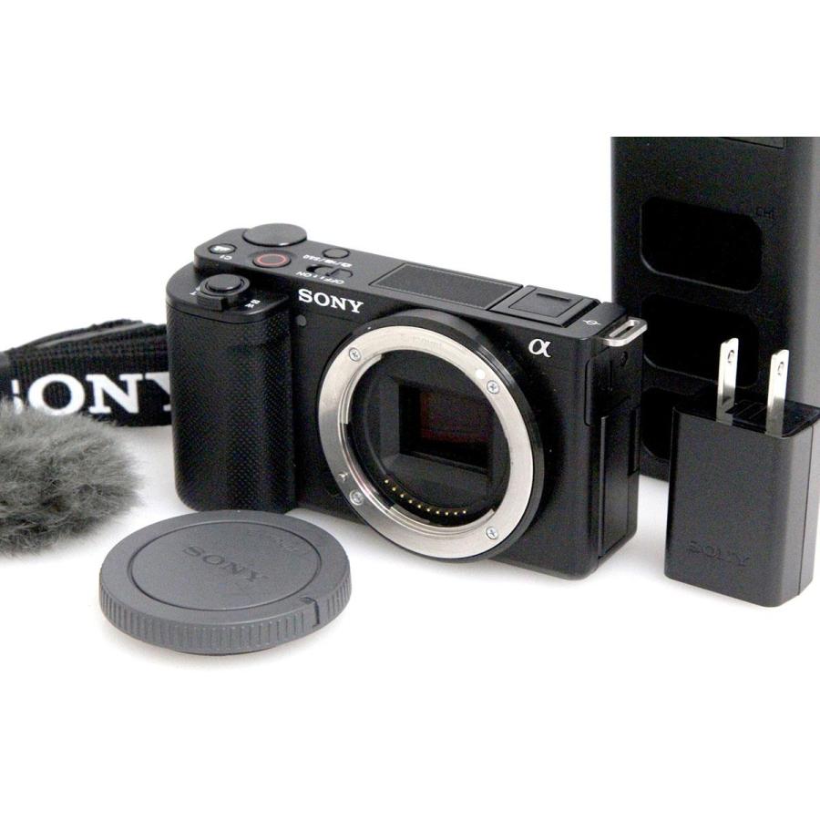 美品｜ソニー VLOGCAM ZV-E10 ボディ ブラック CA01-A10271-2P1B 