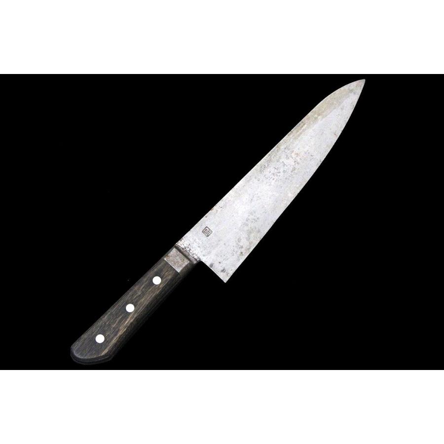 並品|城山刃物 牛刀 洋包丁 240mm 鍔付き柄 KN02-A10384-2L1C 並品|城山刃物 牛刀 洋包丁 240mm 鍔付き柄 KN02-A10384-2L1C
