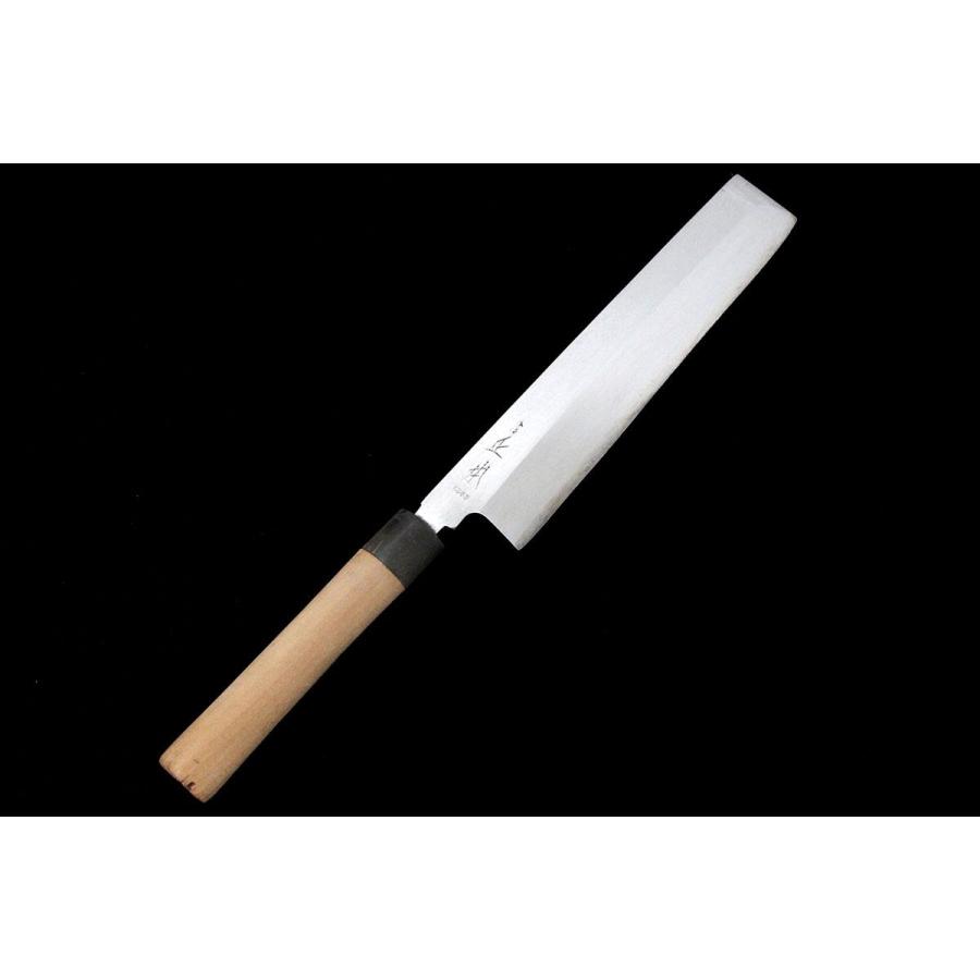 【未使用品】正本総本店　薄刃包丁　霞　225mm 正本総本店 並品｜正本総本店 薄刃包丁 七寸半 霞 朴柄 KN02-A10686