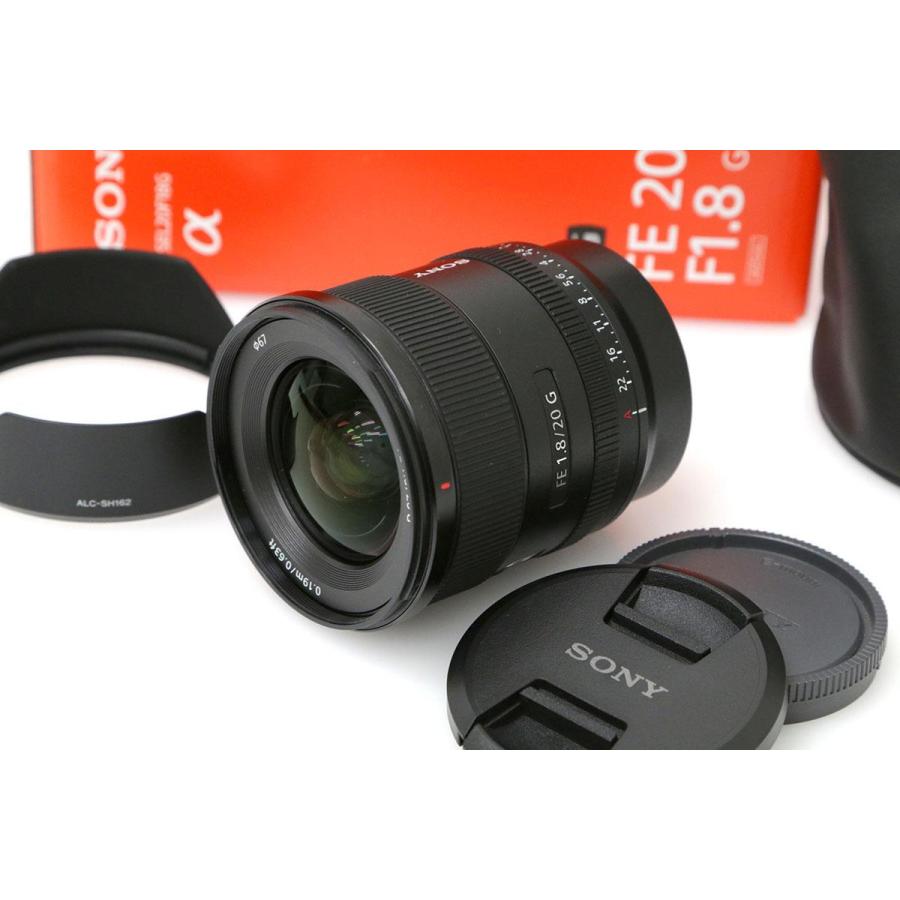 【極美品】SONY FE 20mm F1.8 G 極美品】Sony 20mm f1.8