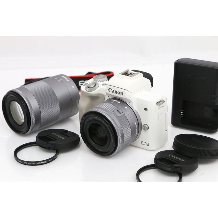 EOS Kiss お買い得品｜キヤノン M2 ダブルズームキット ホワイト CA01