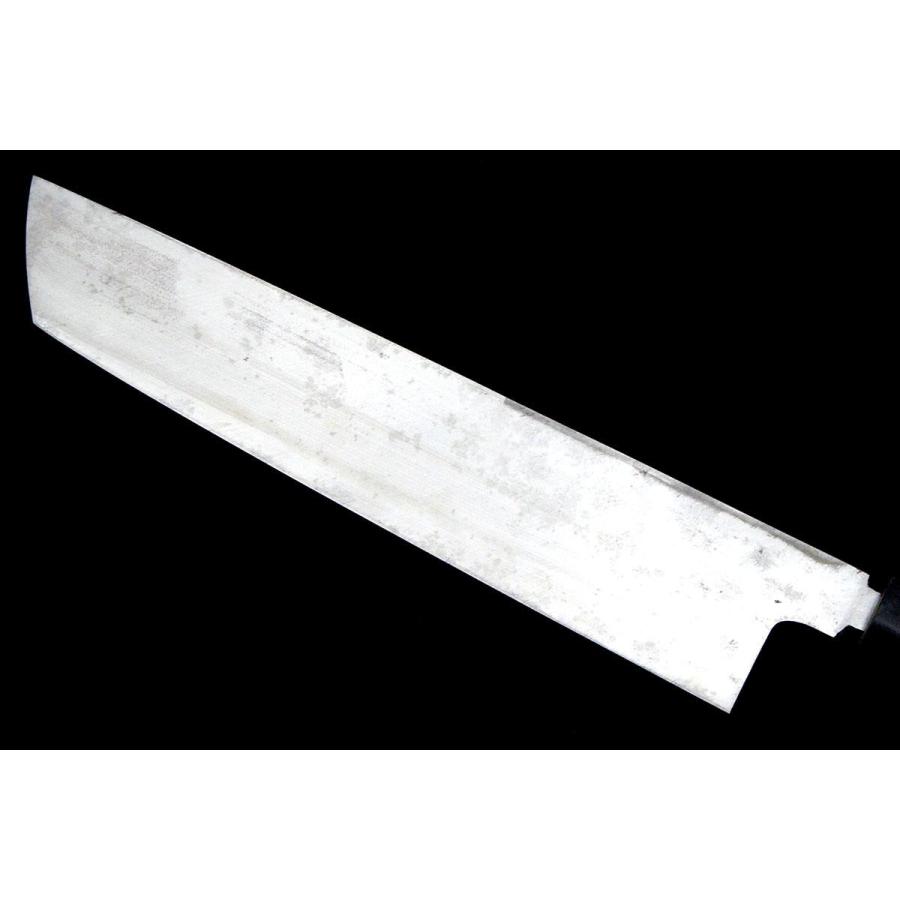 美品｜無銘 鱧切包丁 霞 尺 朴柄 箱付 KN02-A10946-2L2Bの画像