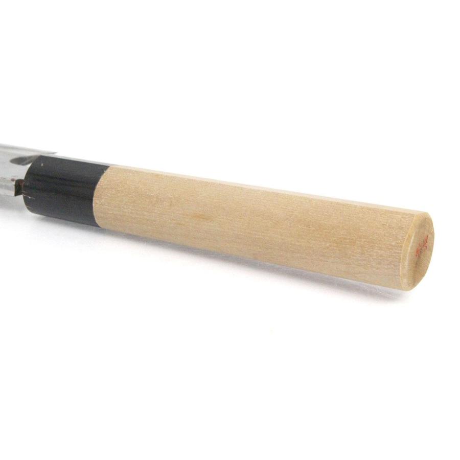 美品｜無銘 鱧切包丁 霞 尺 朴柄 箱付 KN02-A10946-2L2Bの画像