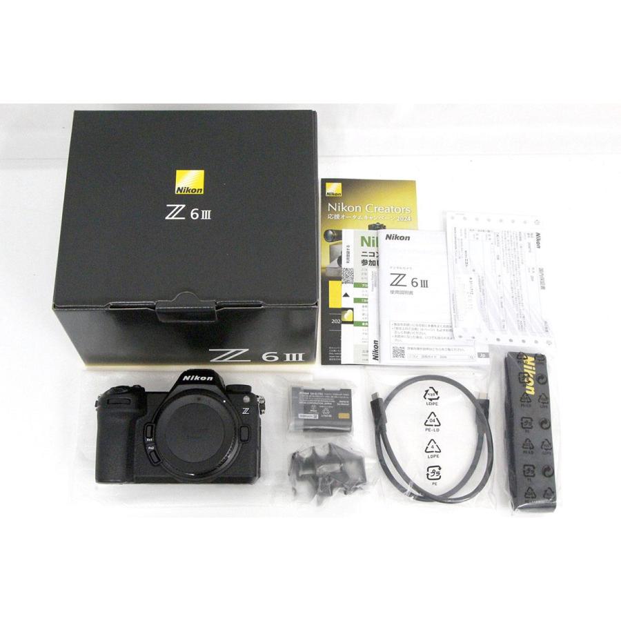 Zシリーズ（Nikon） 【全額返金保証】未使用品｜ニコン Z 6III ボディ