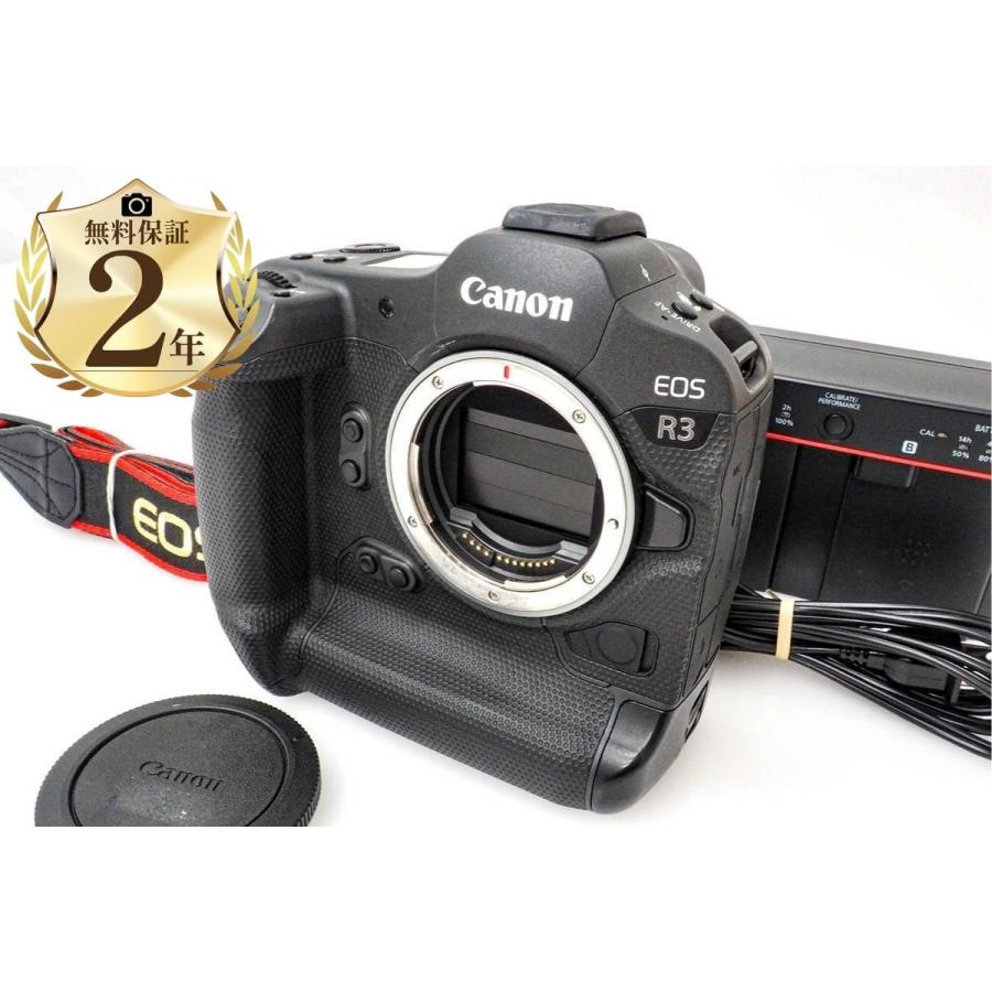 【ショット数7,000以下】Canon EOS R3 ボディ EOS Rシステム 【2年無料保証】並品｜キヤノン R3 ボディ シャッター数