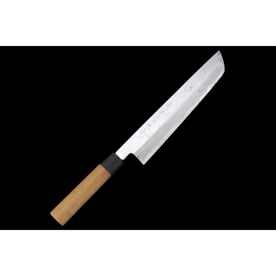 美品｜一竿子忠綱 鱧切包丁 霞 尺 特別打 朴柄 KN02-A11130-2L1C