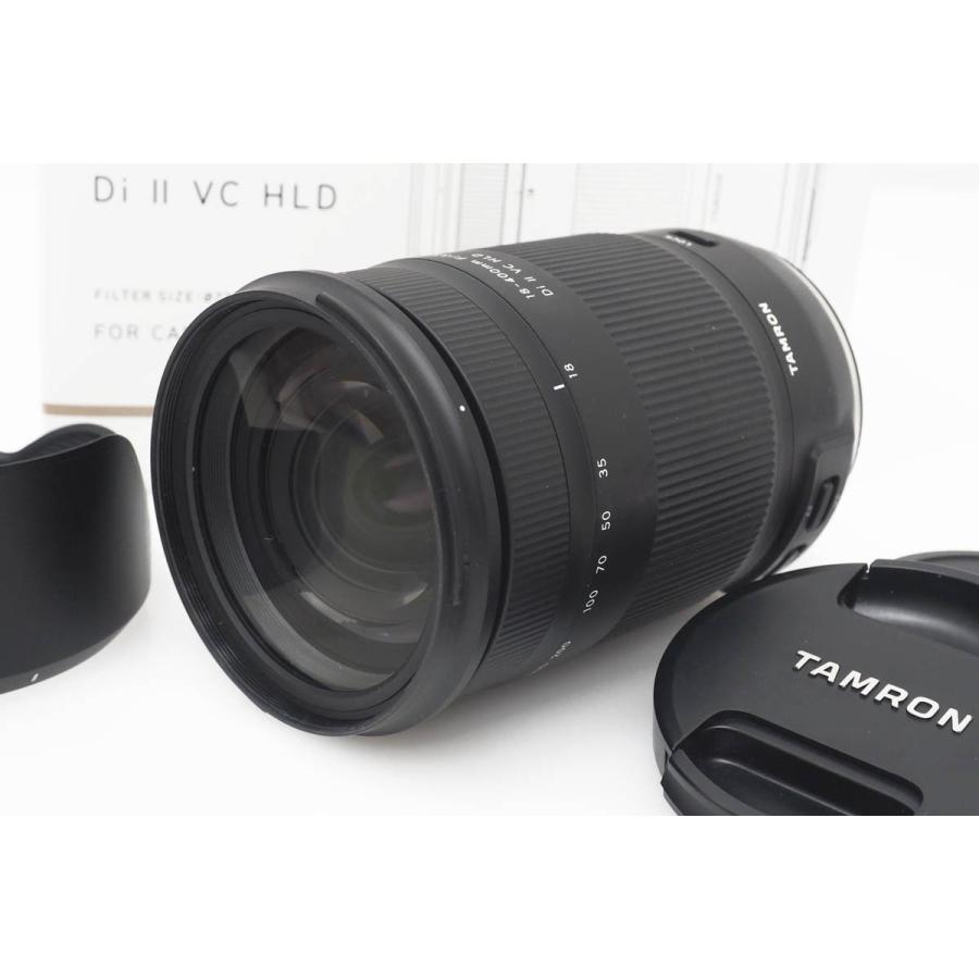 【全額返金保証】並品｜タムロン 18-400mm F/3.5-6.3 Di II VC HLD (Model B028) [キヤノン用] CA01-R270-3X4