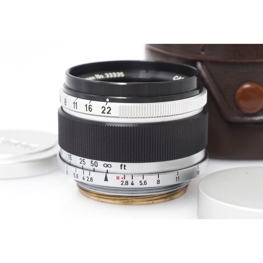 キヤノン 【全額返金保証】美品｜キヤノン Canon 35mm F2.8 L39 CA01  