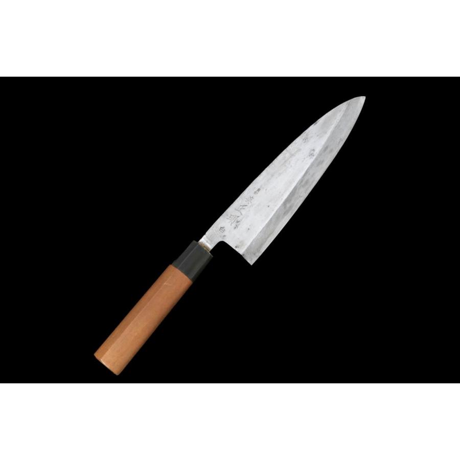 出刃包丁 刃 約27.5cm　葵正明 並品｜葵正明 身卸出刃包丁 霞 七寸 白鋼 朴柄 KN02-B596-2L1D