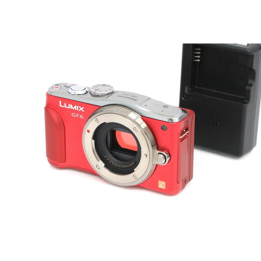 パナソニック DMC-GF6 ボディ レッド 【公式通販】
