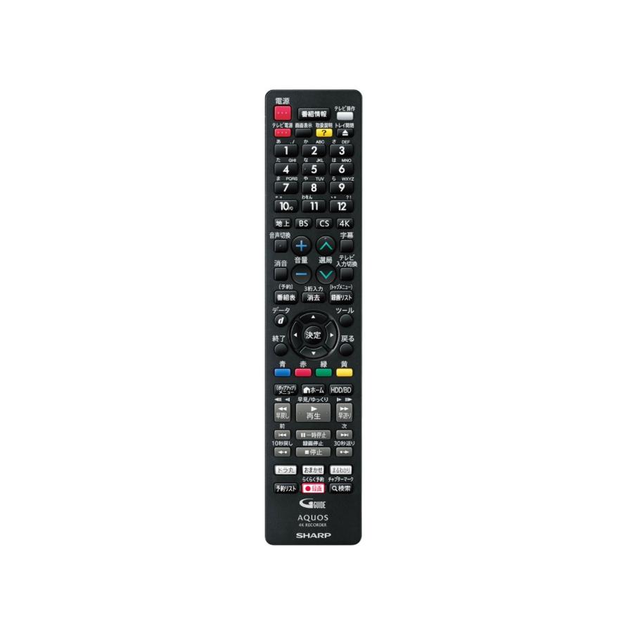 AQUOS 4K シャープ 4Kレコーダー 4B-C60ET3 6TB 4Kチューナー内蔵