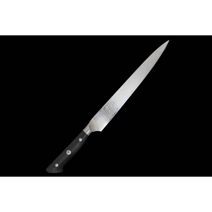 久重　モリブデン鋼　筋引 240 mm【ツバ(口金)付】 ZWILLING J.A. HENCKELS 美品｜ツヴィリング 筋引包丁 240mm