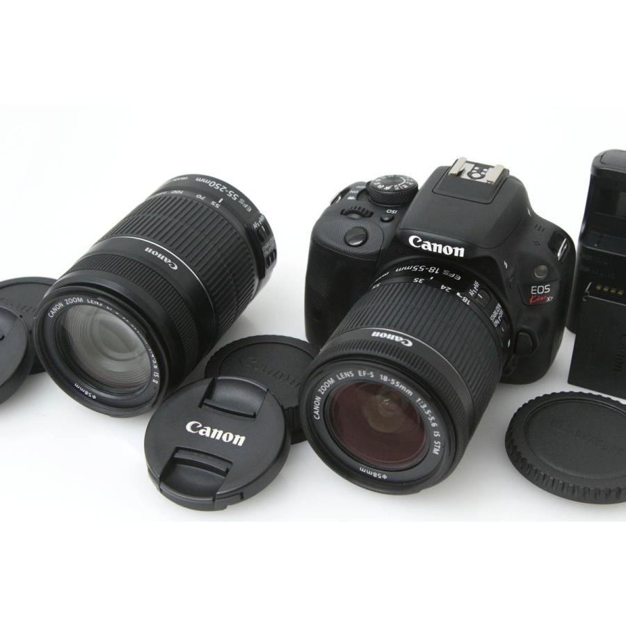 EOS Kiss 【全額返金保証】美品｜キヤノン X7 ダブルズームキット CA01