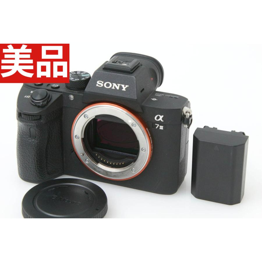 α7 【全額返金保証】美品｜ソニー III ILCE-7M3 ボディ CA01-R1197 