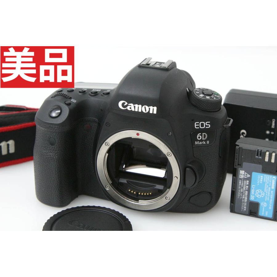 EOS 6D 【全額返金保証】美品｜キヤノン Mark II ボディ CA01-R1495 