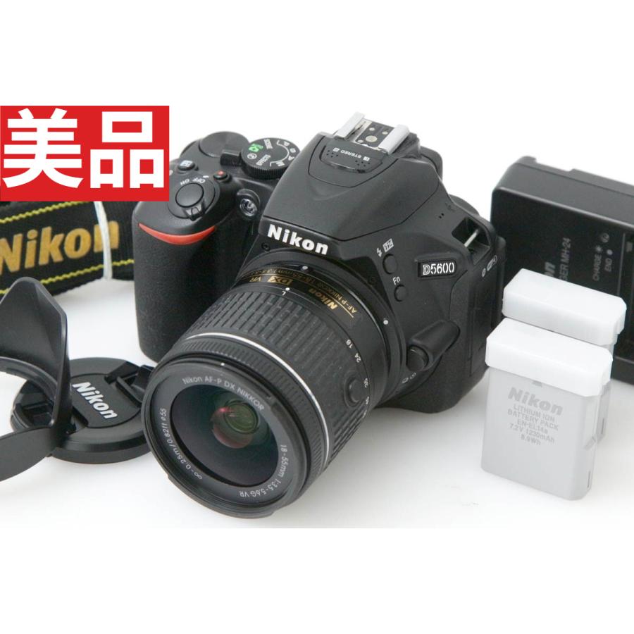 美品】ニコン Nikon D5600 18-55mm レンズセット