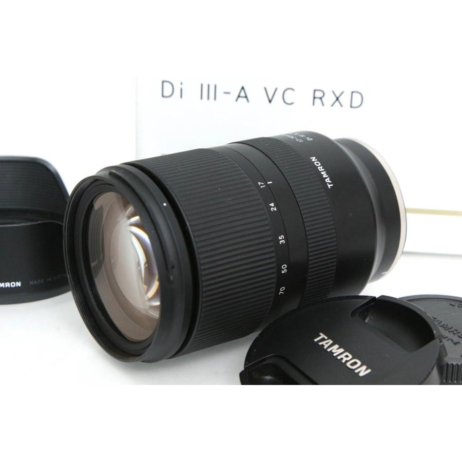 Di 【全額返金保証】美品｜タムロン 17-70mm F/2.8 III-A VC RXD Model 