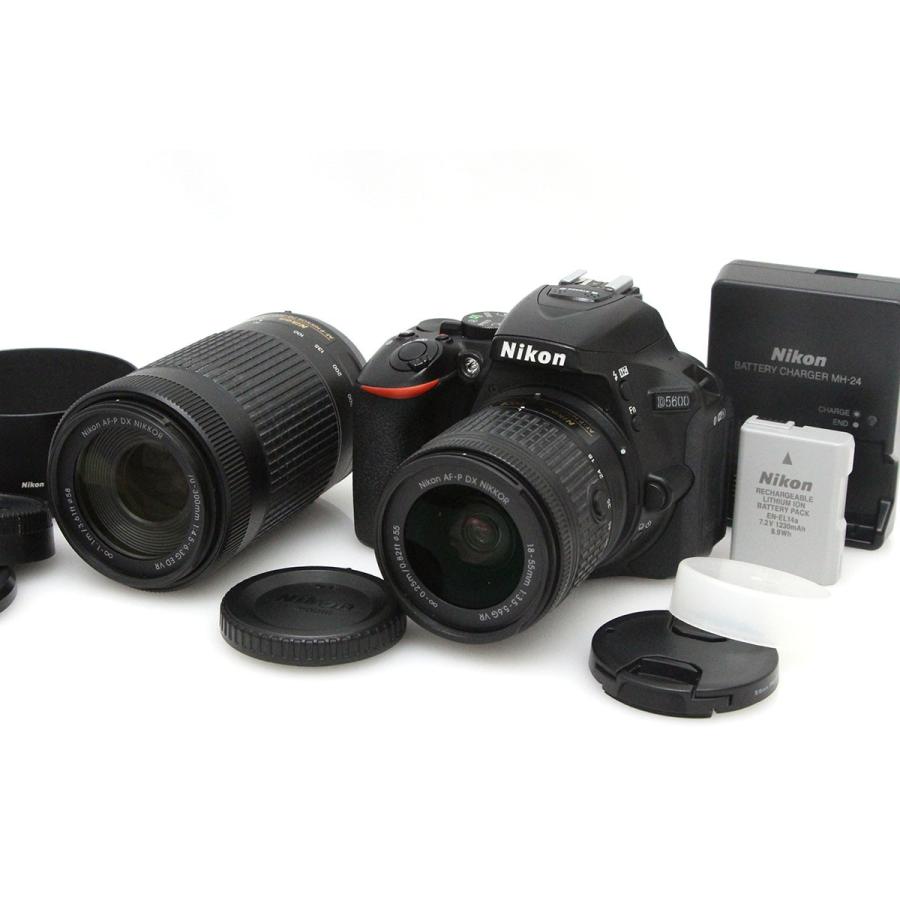 d5600ダブルズームキットバッテリー5付き