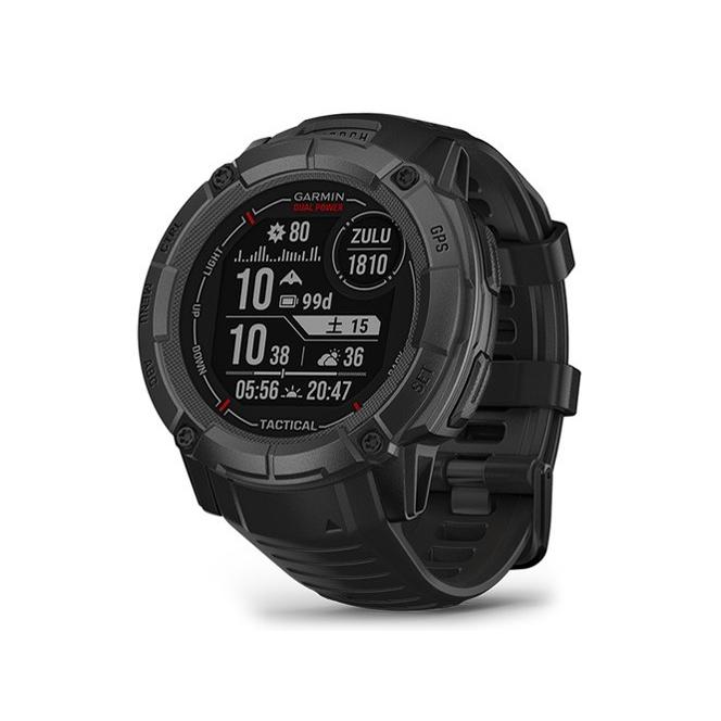 ラウンド用品・アクセサリー Garmin Instinct 2X Dual Power TACTICAL GARMIN（ガーミン） GARMIN Instinct 2X Dual Power Tactical Edition