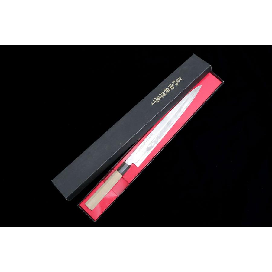 希少 堺一文字忠國作 柳刃包丁 32cm 専用ケース付き 【公式通販】