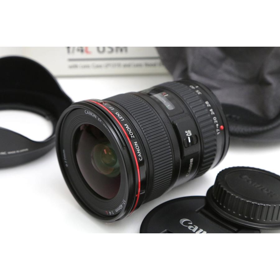 EFレンズ 【全額返金保証】良品｜キヤノン EF17-40mm F4L USM CA01