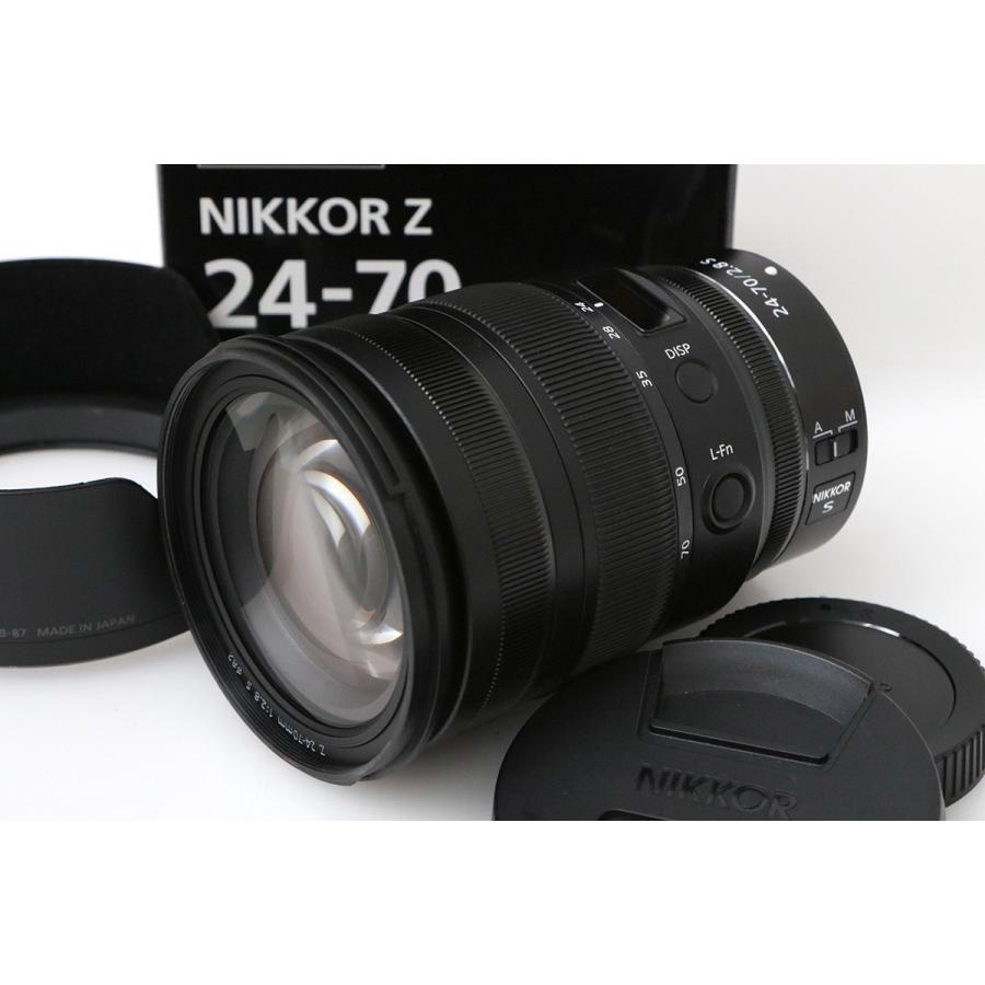 NIKKOR Z 【全額返金保証】美品｜ニコン 24-70mm f/2.8 S CA01-M4858